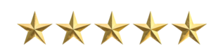 5 gold stars